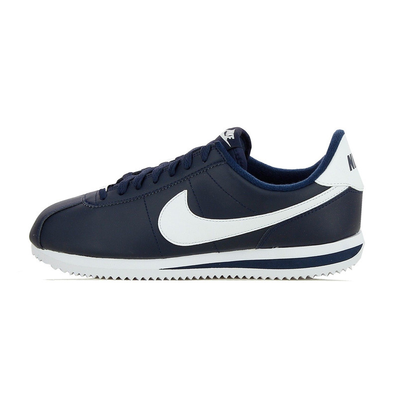 Basket Nike Basic Cortez Leather Obsidian Navy - 819719-410 Basket Nike Basic Cortez Leather Obsidian Navy - 819719-410