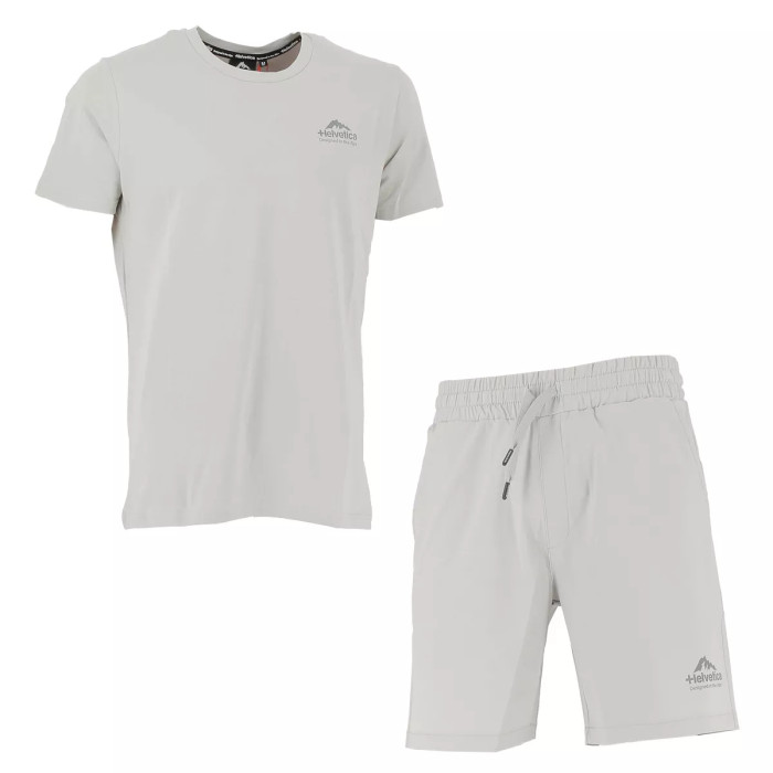 Helvetica Ensemble Short Tee shirt Helvetica 40 BILCON