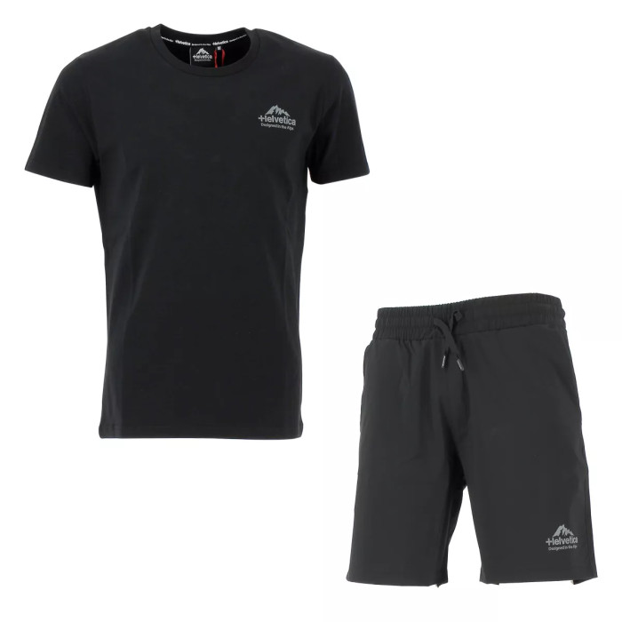 Helvetica Ensemble Short Tee shirt Helvetica 40 BILCON