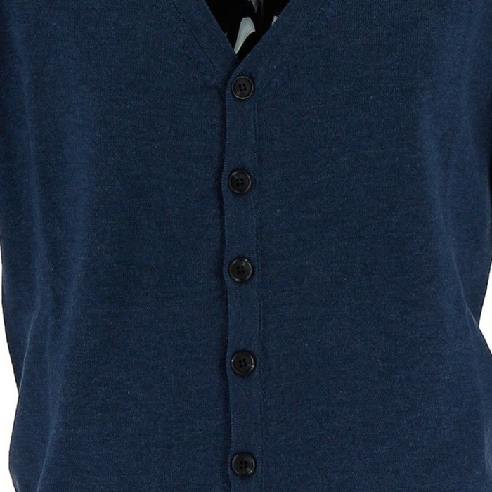 Cardigan Real Cashmere - IUS108134-BLEU