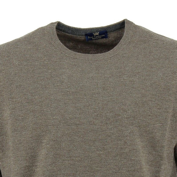 Pull col rond Real Cashmere - IUS108136-BEIGE
