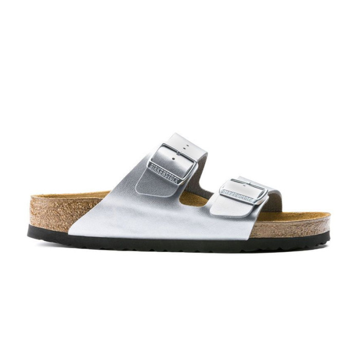 Birkenstock Sandale Birkenstock ARIZONA SILVER - BK1012283