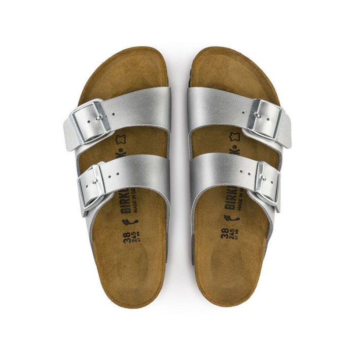Birkenstock Sandale Birkenstock ARIZONA SILVER - BK1012283