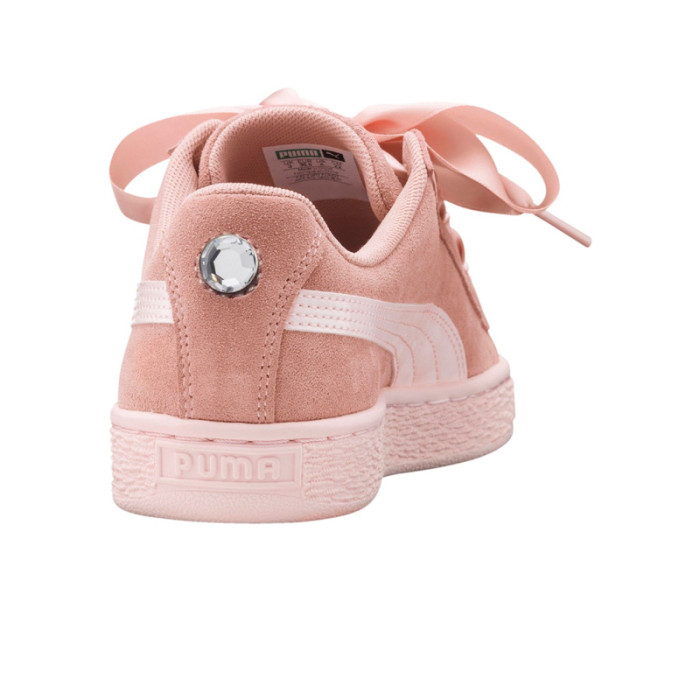 Basket Puma Suede Heart Jewel Junior - Ref. 365138-01