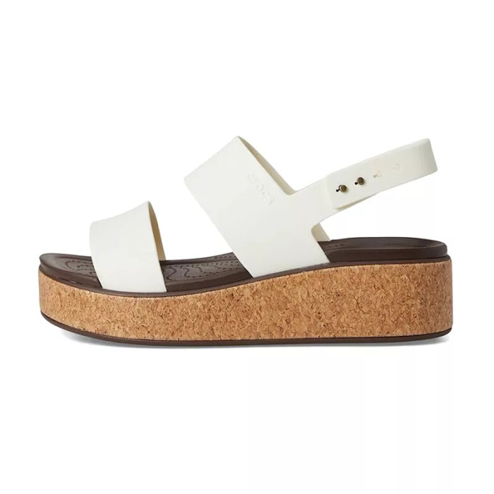 CROCS Sandale Crocs BROOKLYN  CORK LOW WEDGE