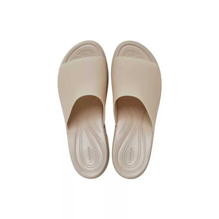 CROCS Sandale Crocs BROOKLYN FROSTED SLIDE HEEL