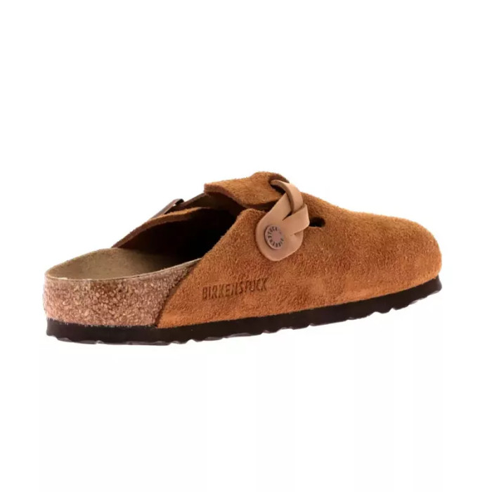 Birkenstock Chausson slippers Birkenstock BOSTON SUEDE BRAIDED