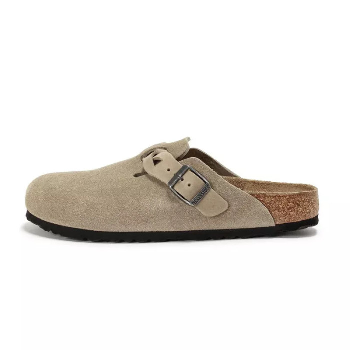 Birkenstock Chausson slippers Birkenstock BOSTON SUEDE BRAIDED