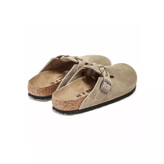 Birkenstock Chausson slippers Birkenstock BOSTON SUEDE BRAIDED
