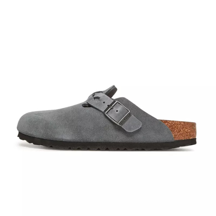 Birkenstock Chausson Birkenstock BOSTON SUEDE BRAIDED