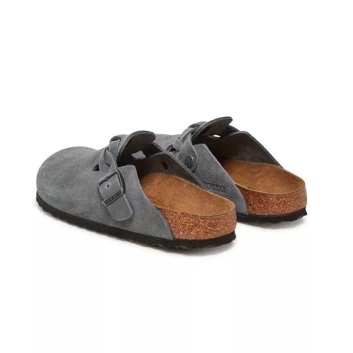 Birkenstock Chausson Birkenstock BOSTON SUEDE BRAIDED