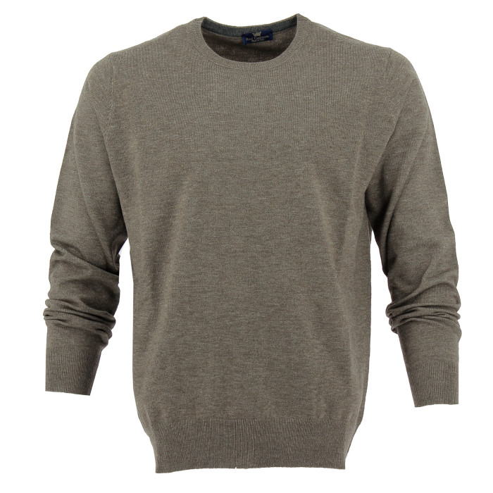Pull col rond Real Cashmere - IUS108136-BEIGE