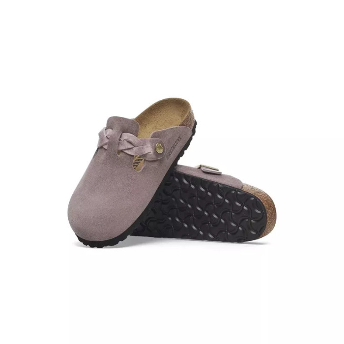 Birkenstock Chausson Birkenstock BOSTON SUEDE BRAIDED
