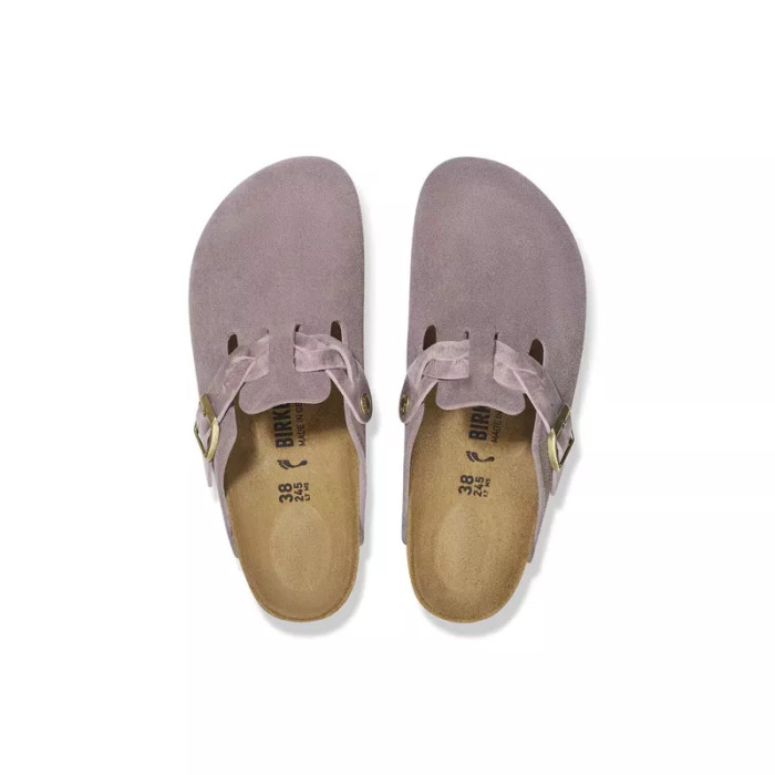 Birkenstock Chausson Birkenstock BOSTON SUEDE BRAIDED