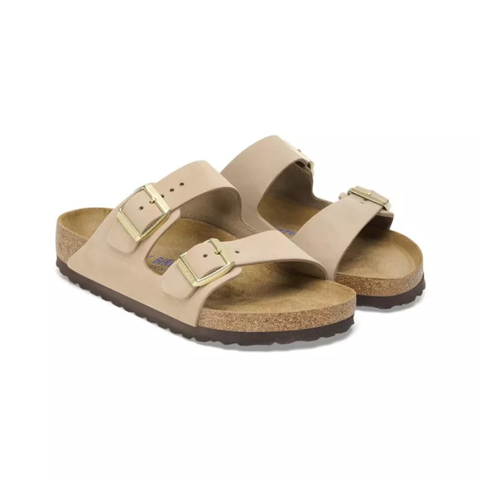 Birkenstock Sandale Birkenstock ARIZONA SFB CUIR NUBUCK étroite
