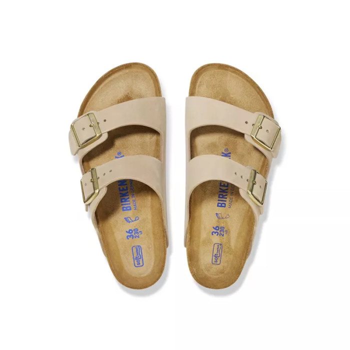 Birkenstock Sandale Birkenstock ARIZONA SFB CUIR NUBUCK étroite