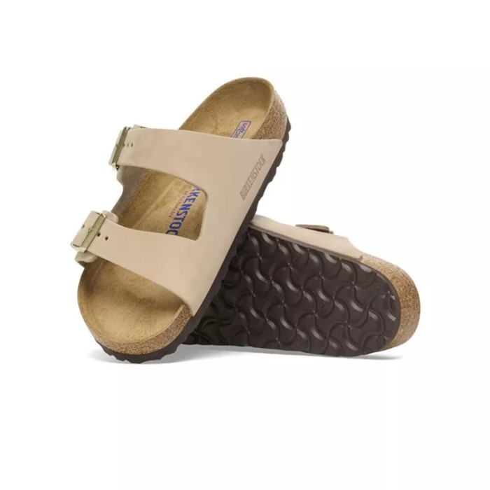 Birkenstock Sandale Birkenstock ARIZONA SFB CUIR NUBUCK étroite