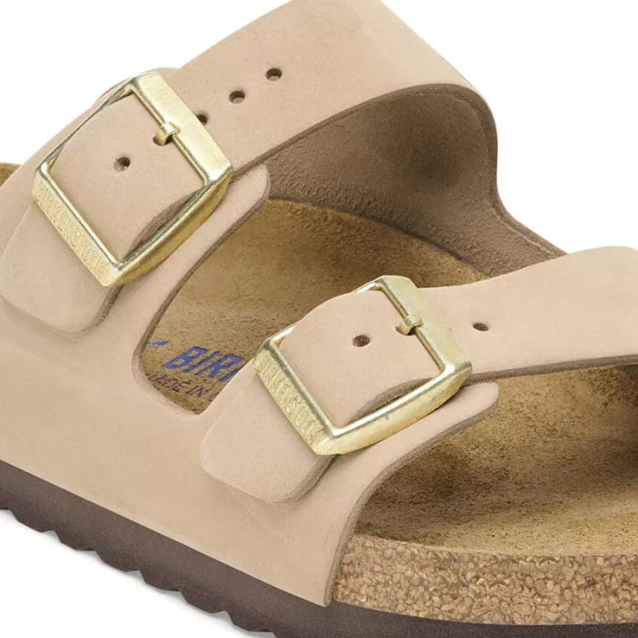 Birkenstock Sandale Birkenstock ARIZONA SFB CUIR NUBUCK étroite