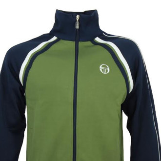 Veste Sweat Vintage Sergio Tacchini - Bleue - Années 80/90 - Taille M - Oldschool