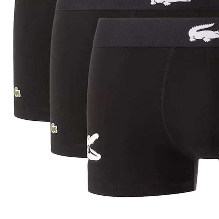  Pack de 3 boxers Lacoste STRETCH COTTON LOGO
