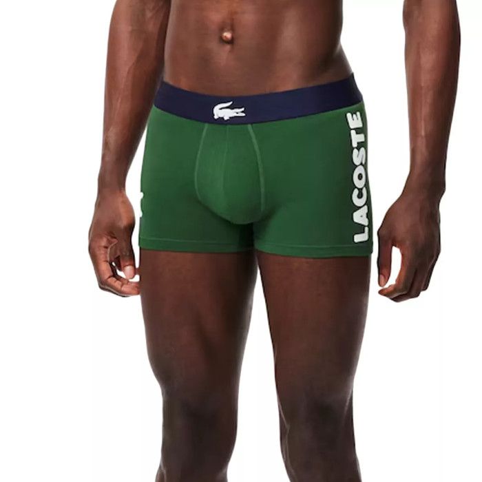  Pack de 3 boxers Lacoste STRETCH COTTON LOGO