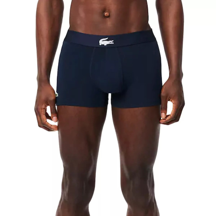  Pack de 3 boxers Lacoste STRETCH COTTON LOGO