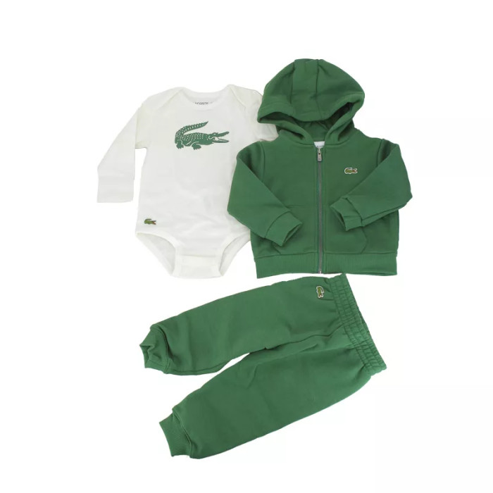  Ensemble jogging + Body ML + Tee Shirt ML Lacoste Bébé