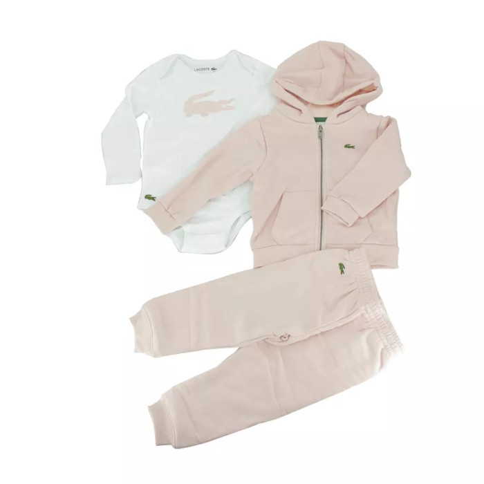  Ensemble jogging + Body ML + Tee Shirt ML Lacoste Bébé