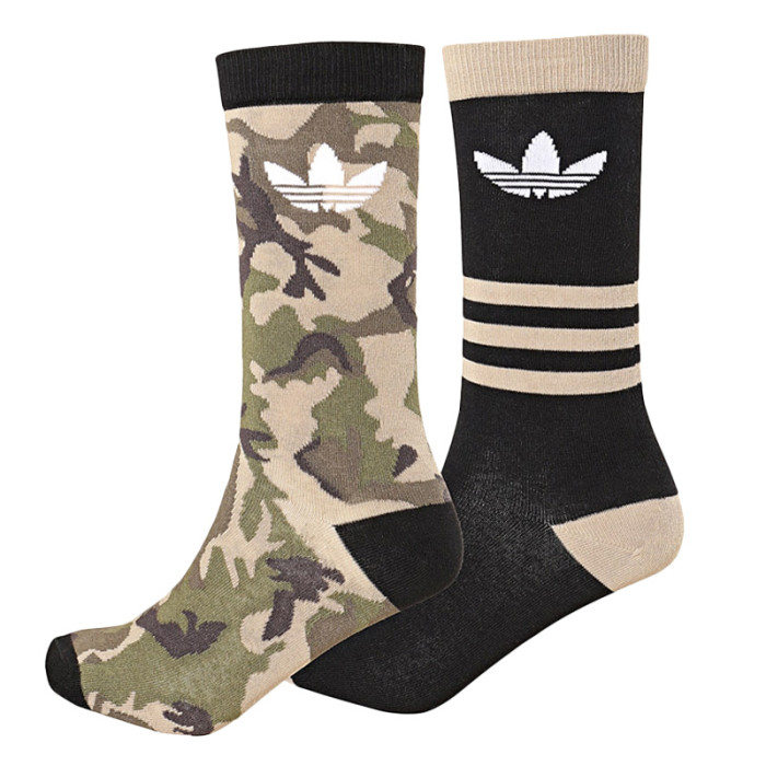 Pack 2  paires de chaussettes adidas Originals Mi-mollet Camouflage - DV1501