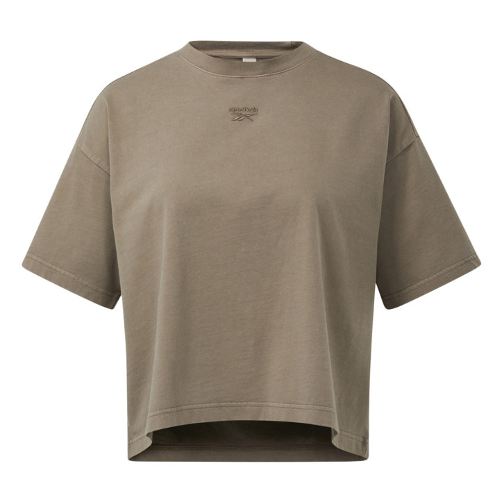 Reebok Tee-shirt Reebok CROP TEINTE NATURELLE REEBOK CLASSICS