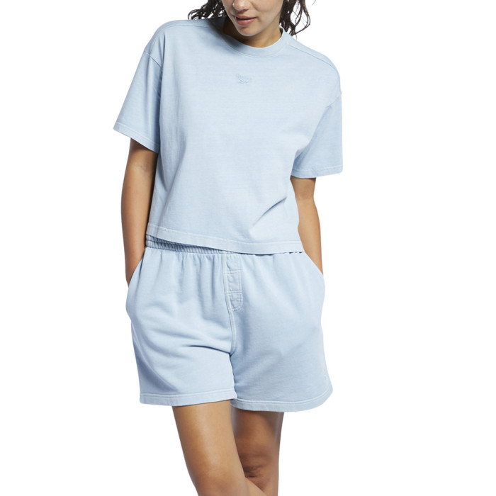 Reebok Tee-shirt crop teinte naturelle Reebok CLASSICS