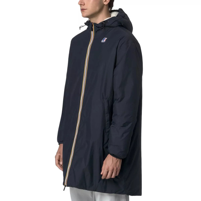 K-Way Parka Longue à Capuche Double Sherpa K-Way LE VRAI 4.0 EIFFEL EAST ORSETTO