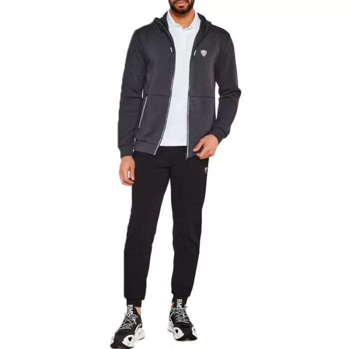 EA7 Emporio Armani Sweatshirt à capuche zippé EA7 Emporio Armani