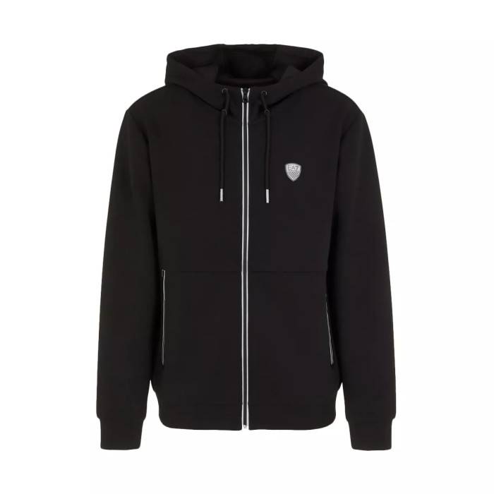 EA7 Emporio Armani Sweatshirt à capuche zippé EA7 Emporio Armani