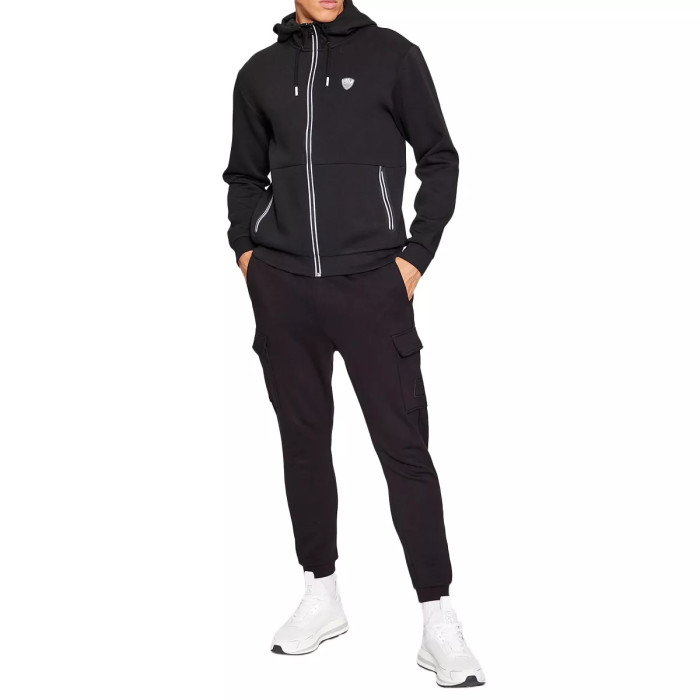 EA7 Emporio Armani Sweatshirt à capuche zippé EA7 Emporio Armani