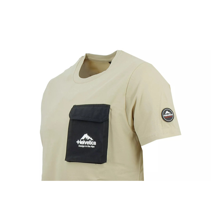 Tee-shirt Helvetica BROWN