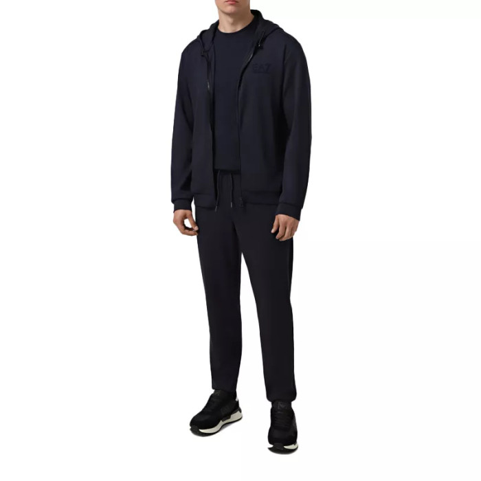 EA7 Emporio Armani Sweatshirt à capuche zippé EA7 Emporio Armani