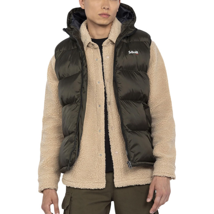 Schott Doudoune sans manche Schott