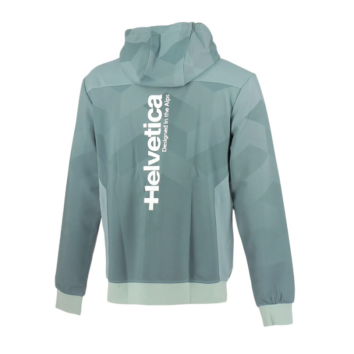 Helvetica Veste à capuche zippée Helvetica