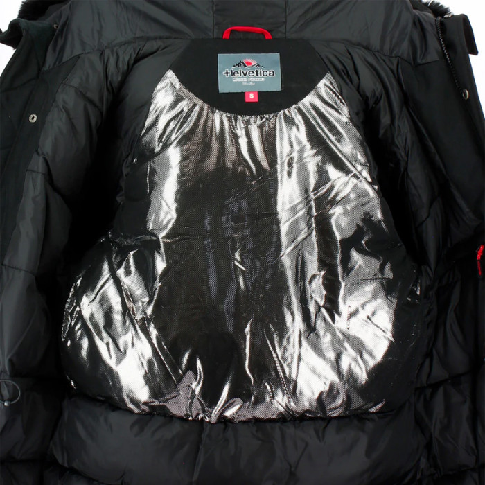 Helvetica Parka Helvetica BLACK EDITION