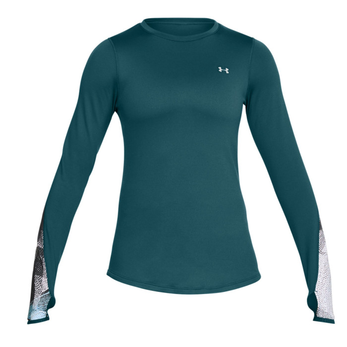 Tee-shirt Under Armour ColdGear Printed Fitted - Ref. 1305495-716