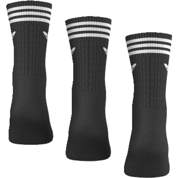 Pack 3 paires de chaussettes adidas Originals Mi-mollet - Ref. S21490