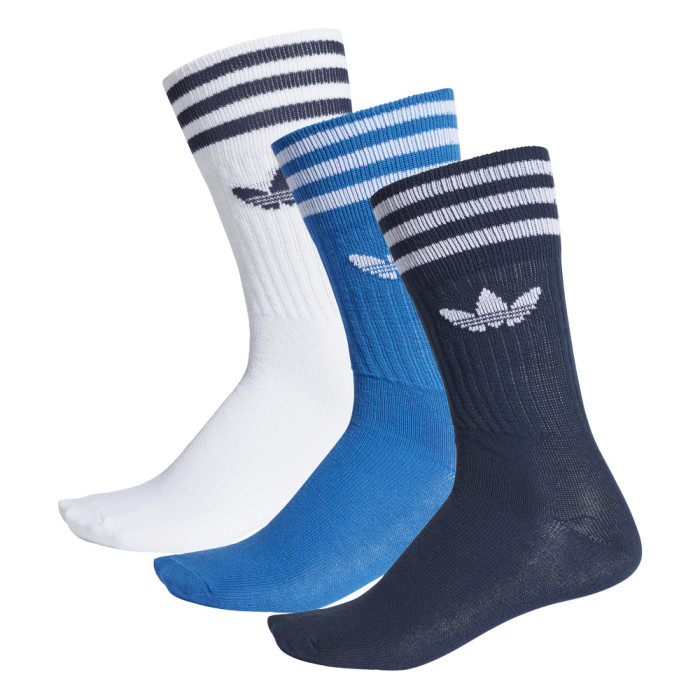 Pack 3 paires de chaussettes adidas Originals Solid Crew - Ref. DW6827