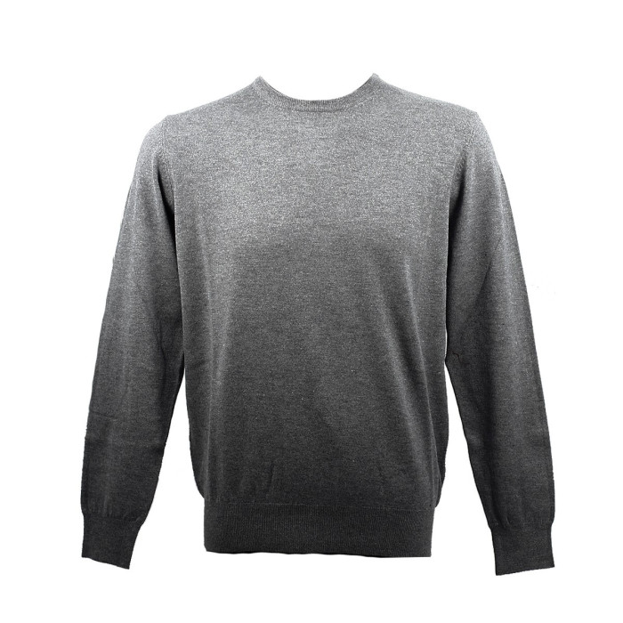 Real Cashmere Pull Real Cashmere (Anthracite) - IUB109841-GIROCOLLO-TOPP