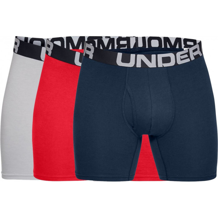 Under Armour Pack de 3 Boxers Under Armour CHARGED COTTON - 1327426-600