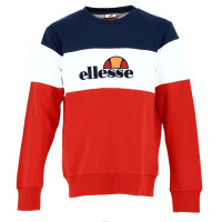 Ellesse Sweat Ellesse EH H CREW NECK TRICOL EMBROIDERY - EH-H-CREW-NECK-TRIC-NAVY-RED
