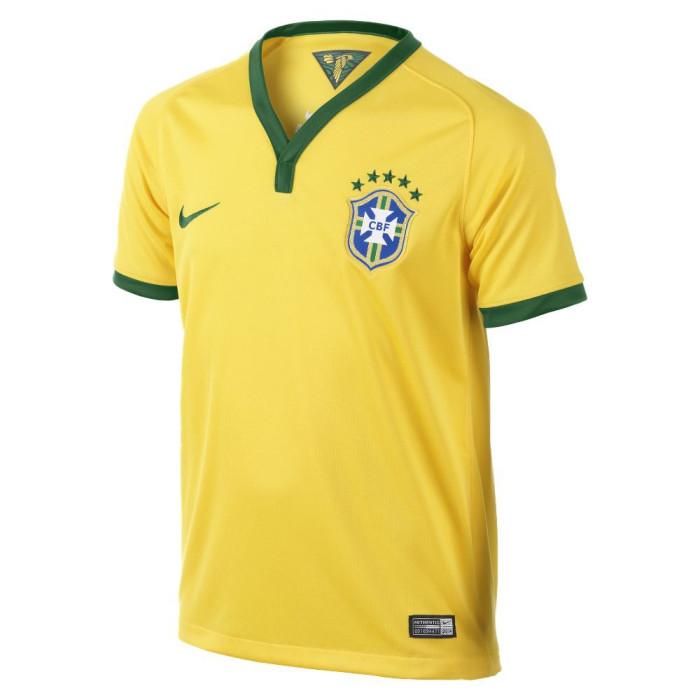 Maillot Nike Junior Brasil CBF Stadium 2013/2014 - Ref. 575297-703