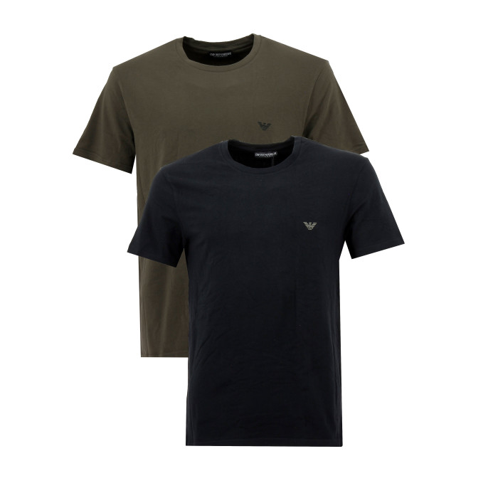 EA7 Emporio Armani Lot de 2 Tee-shirts EA7 Emporio Armani - 111267-9P720-64620