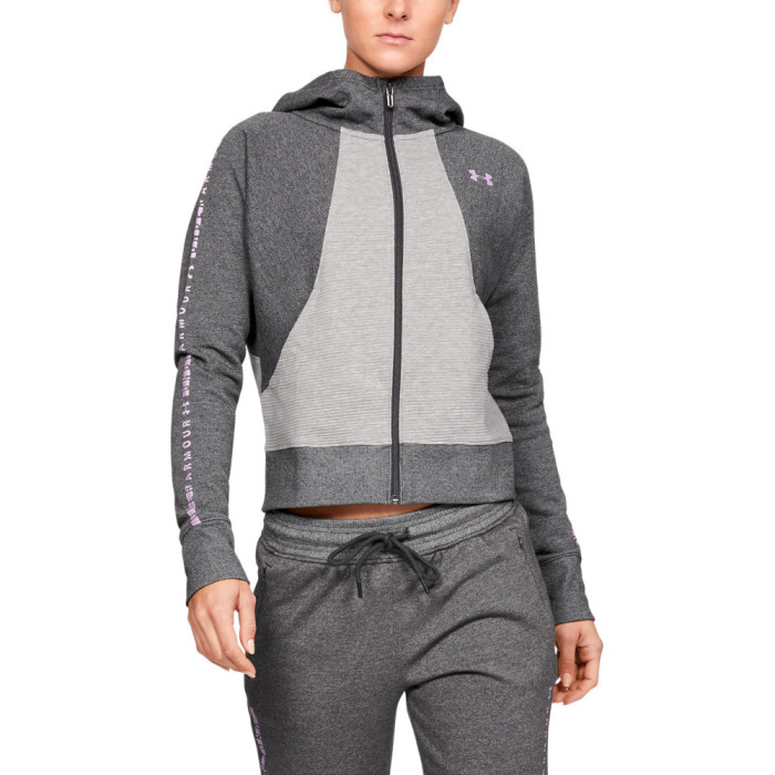 Under Armour Veste de survêtement Under Armour MICROTHREAD FLEECE GRAPHIC FULL ZIP - 1321182-010