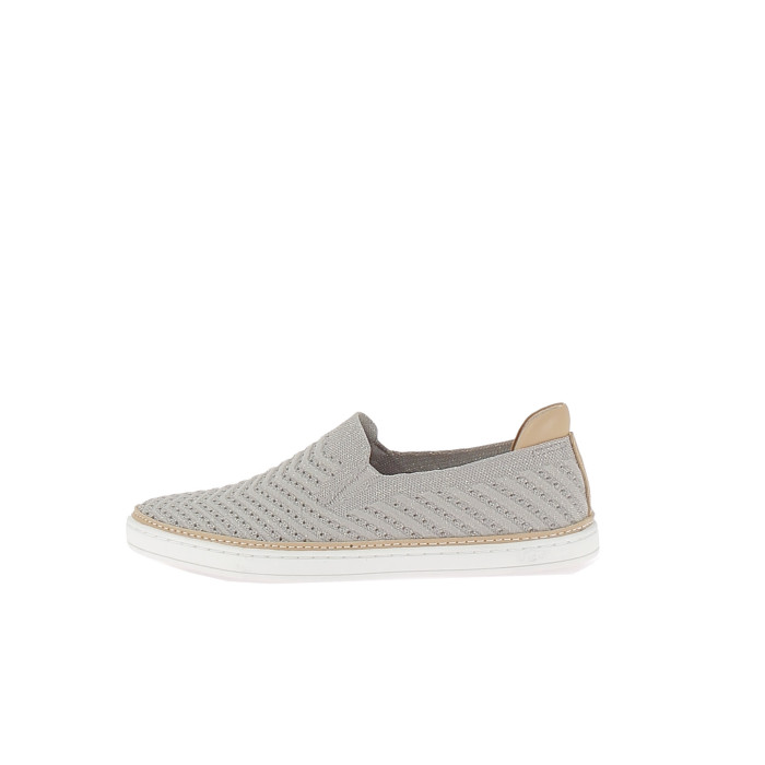 UGG Espadrille Ugg SAMMY CHEVRON METALLIC- SAMMY-CHEVRON-METTALIC-OYSTER